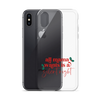 All Mama Wants Is A Silent Night Clear Case for iPhone®