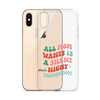 All Mama Wants Is A Silent Night Clear Case for iPhone®