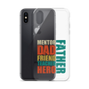 Mentor Dad Friend Teacher Father Clear Case for iPhone®