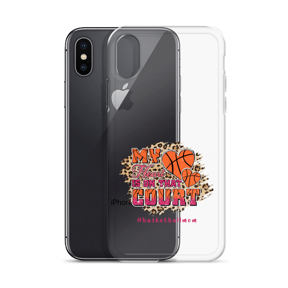 My Heart Is On That Court Clear Case for iPhone®