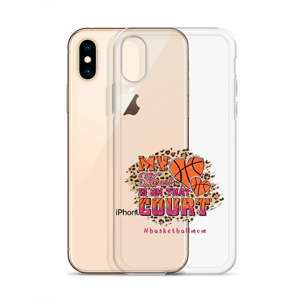 My Heart Is On That Court Clear Case for iPhone®