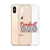 Baseball Dad Clear Case for iPhone®