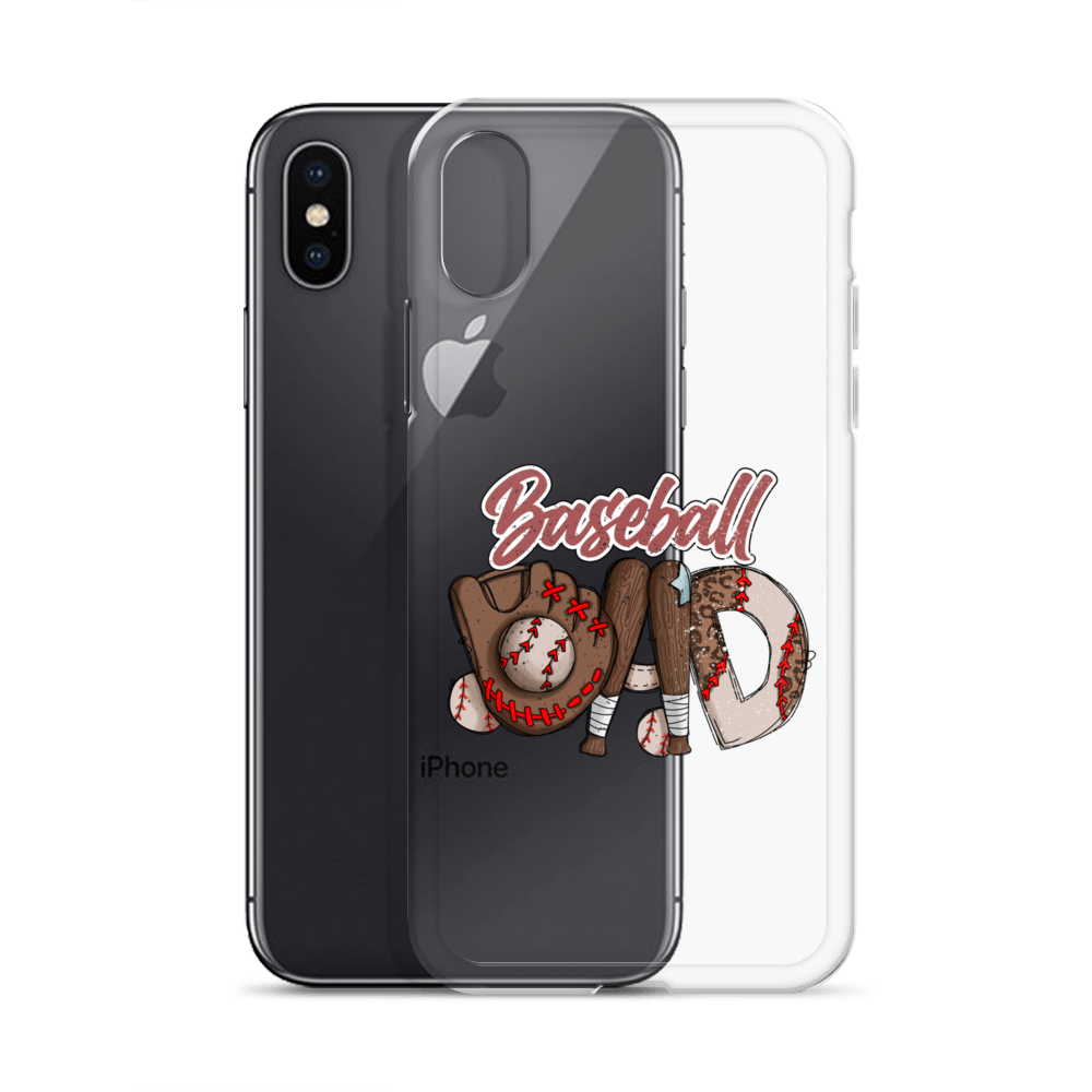 Baseball Dad Clear Case for iPhone®