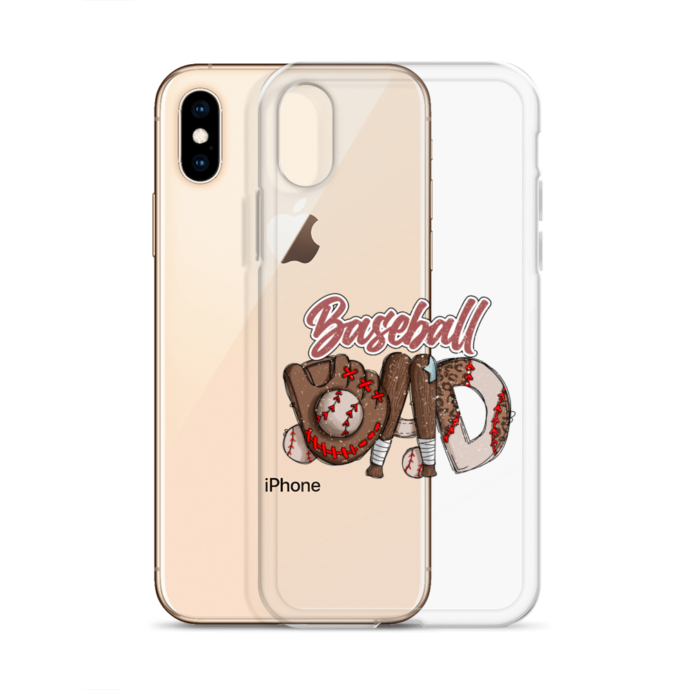 Baseball Dad Clear Case for iPhone®