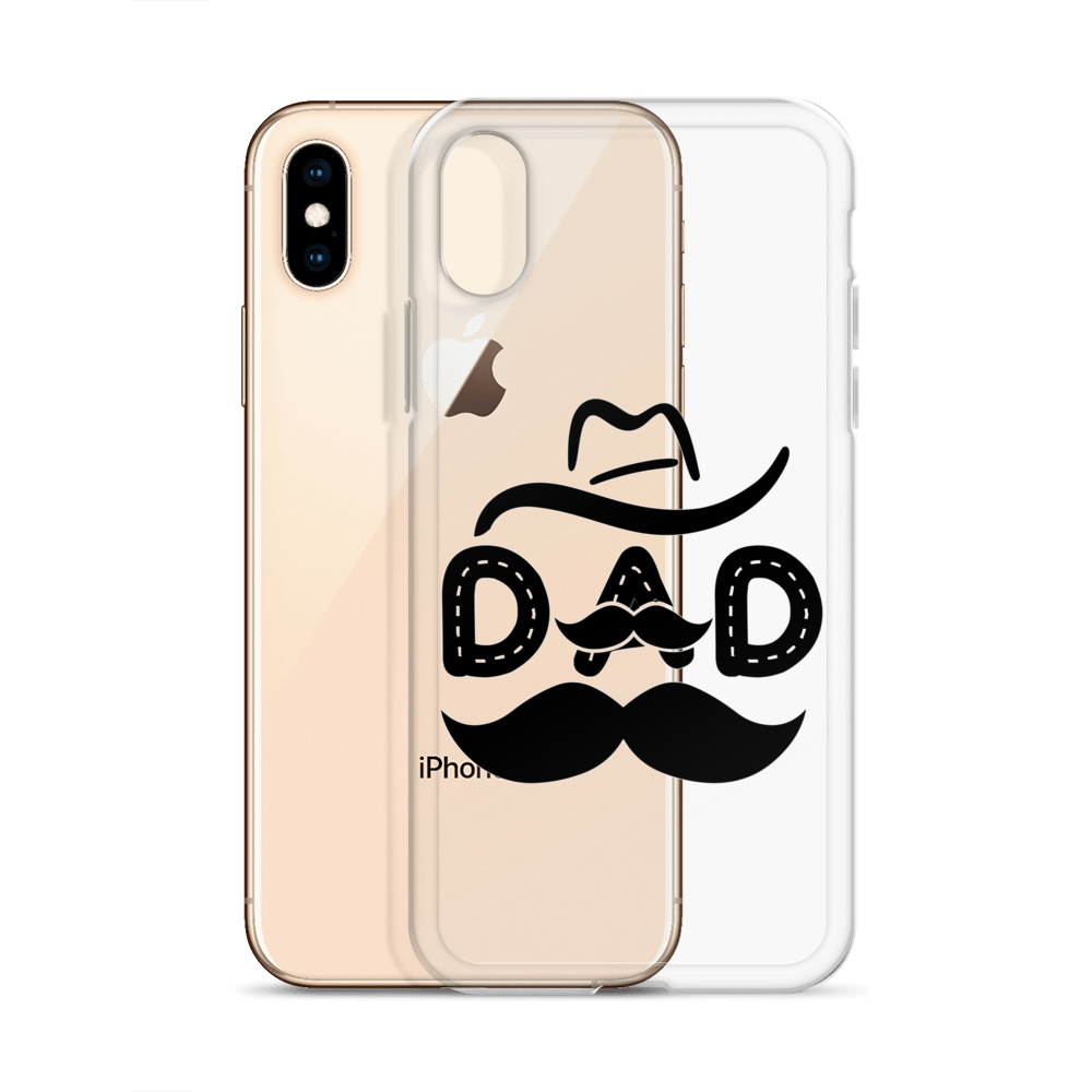 Dad Cowboy Clear Case for iPhone®