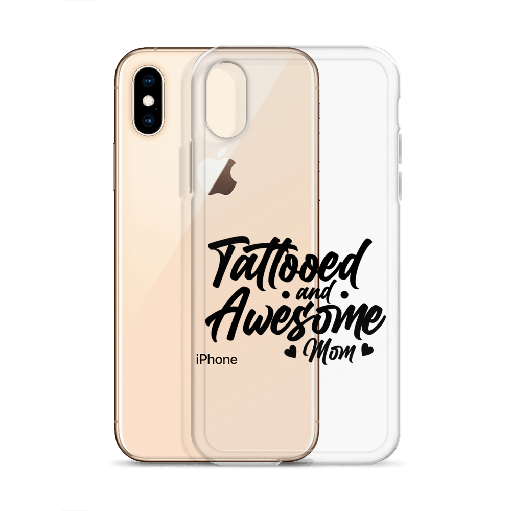 Tattooed And Awesome Mom Clear Case for iPhone®