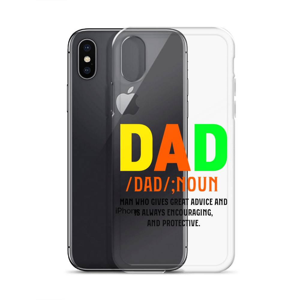 Dad Man Who Gives Great Advice And Is Always encouraging And Protective Clear Case for iPhone®