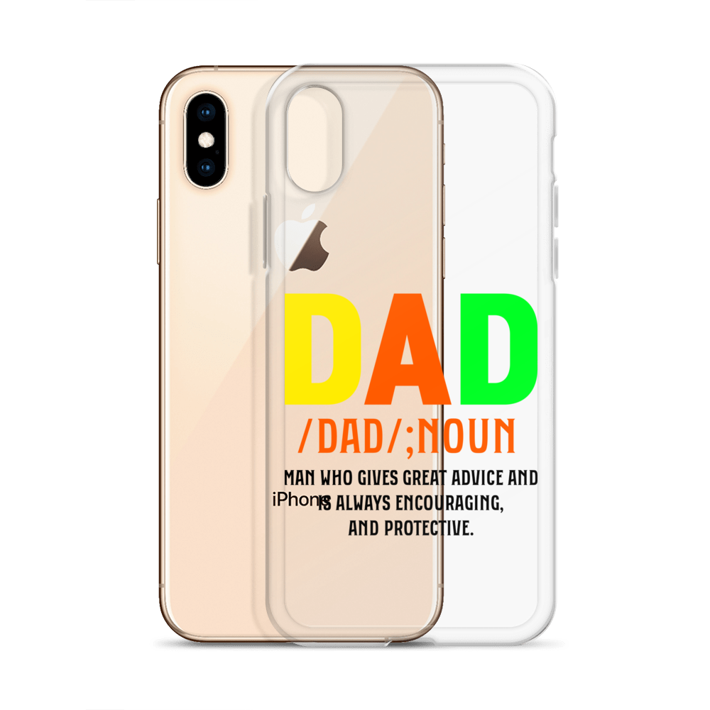 Dad Man Who Gives Great Advice And Is Always encouraging And Protective Clear Case for iPhone®