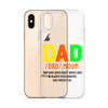 Dad Man Who Gives Great Advice And Is Always encouraging And Protective Clear Case for iPhone®