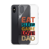 Eat Sleep Game Love Dad Clear Case for iPhone®