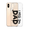 I Miss You Dad Clear Case for iPhone®