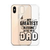 My Greatest Blessing Call Me Dad Clear Case for iPhone®