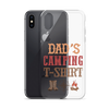 Dad's Camping T-Shirt Clear Case for iPhone®