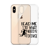 Lead Me To What Needs Fixing! Clear Case for iPhone®