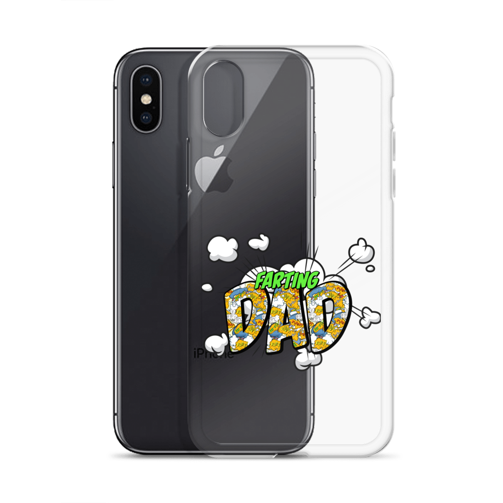 Farting Dad Clear Case for iPhone®