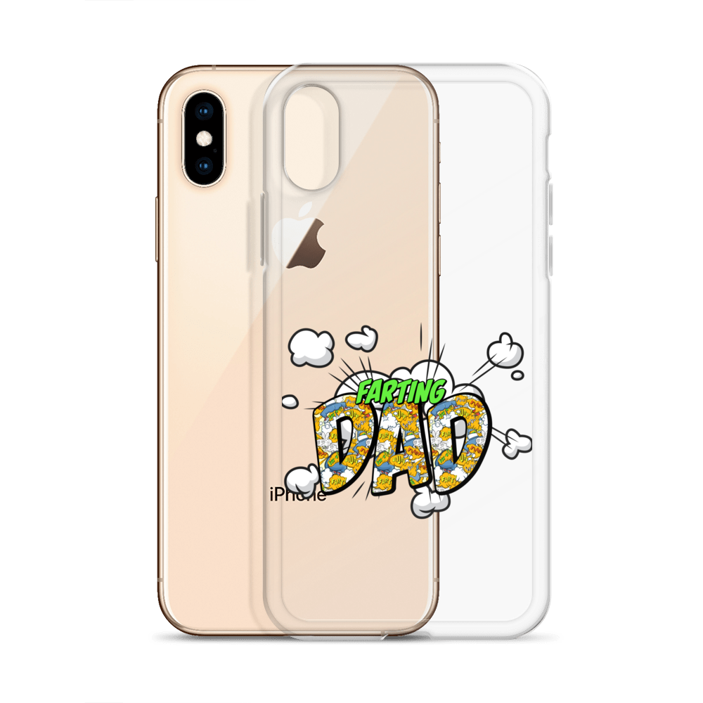 Farting Dad Clear Case for iPhone®