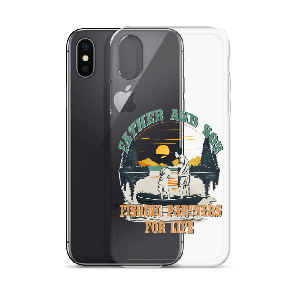 Father And Son Fishing Partners For Life Clear Case for iPhone®