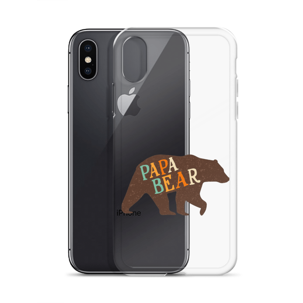 Papa Bear Clear Case for iPhone®