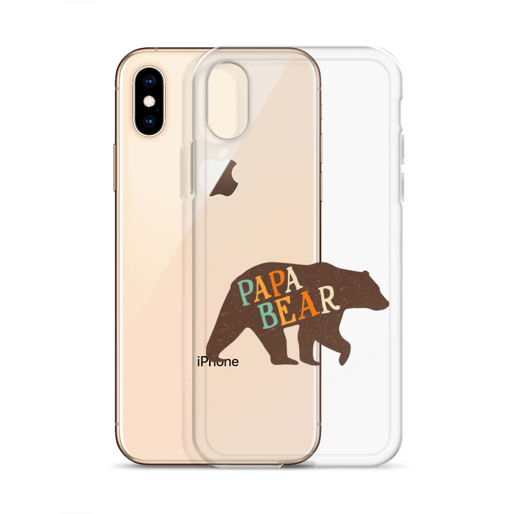 Papa Bear Clear Case for iPhone®