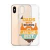 Dads With The Beard Are The Best Clear Case for iPhone®