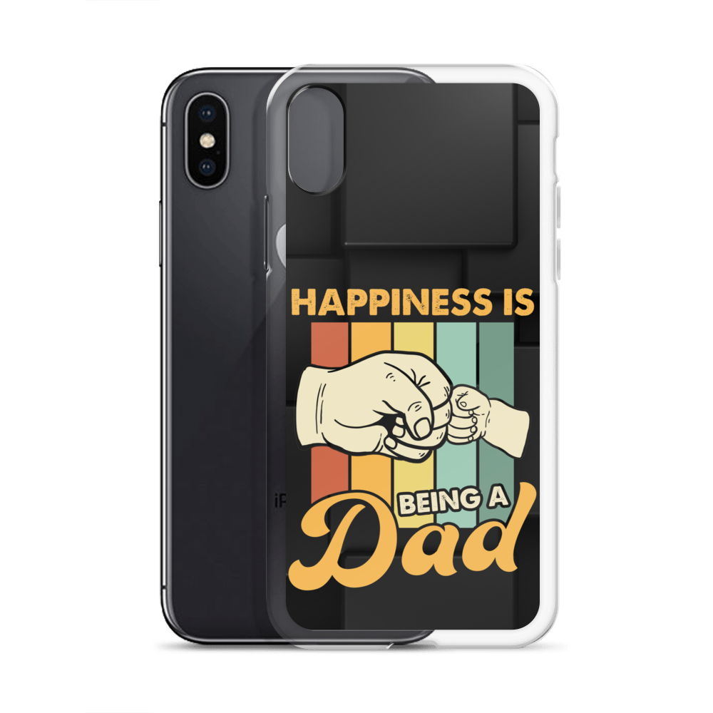 Happiness Is Being A Dad Clear Case for iPhone®