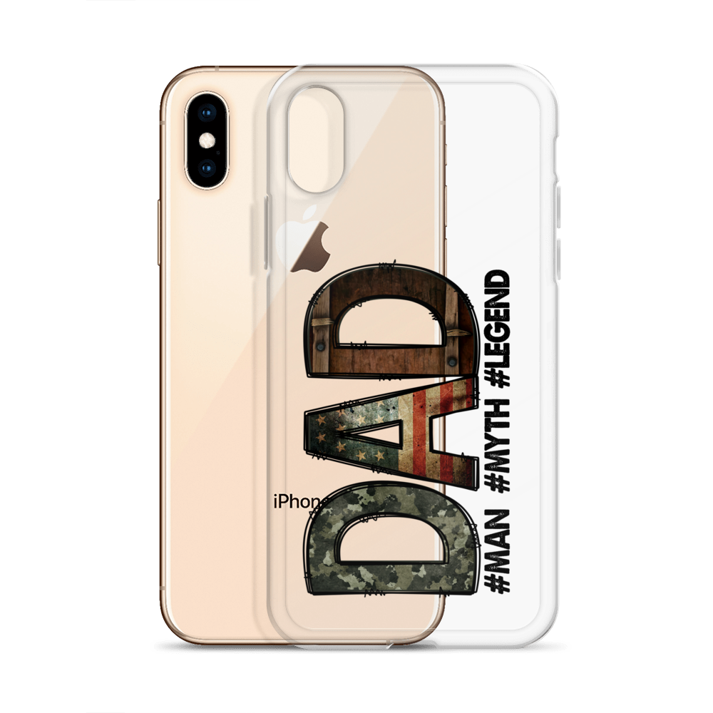 Dad #Man #Myth #Legend Clear Case for iPhone®