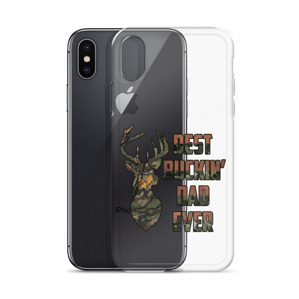 Best Buckin' Dad Ever Clear Case for iPhone®