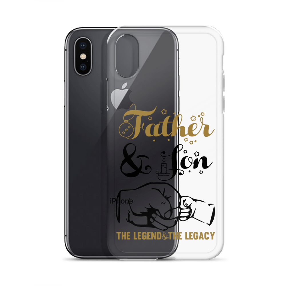 Father And Son The Legend And The Legacy Clear Case for iPhone®