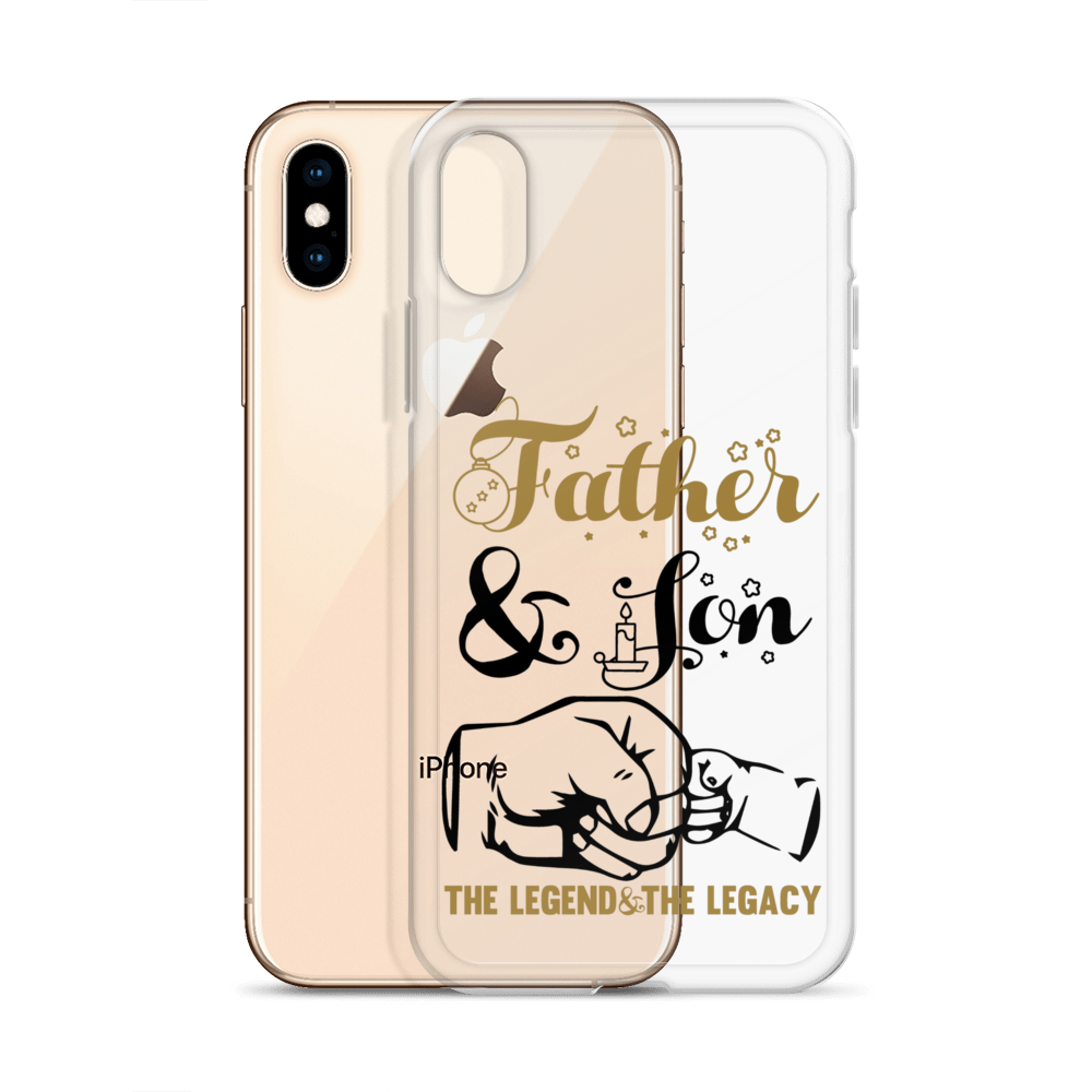 Father And Son The Legend And The Legacy Clear Case for iPhone®