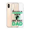 Who Needs A Superhero When You Have Dad Clear Case for iPhone®