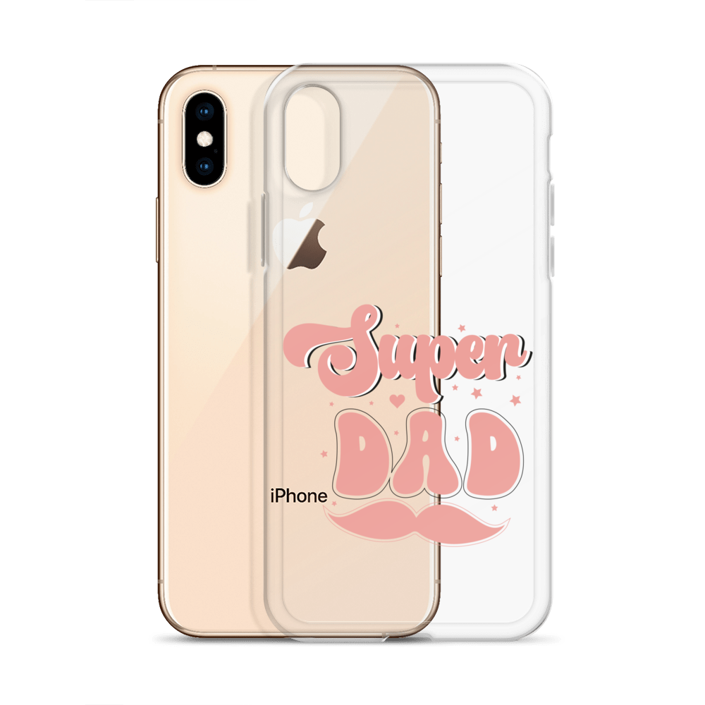 Super Dad Clear Case for iPhone®