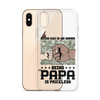 Being Dad Is An Honor Being Papa Is Priceless Clear Case for iPhone®