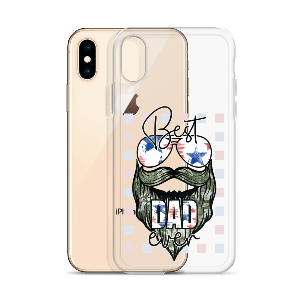 Best Dad Ever Clear Case for iPhone®