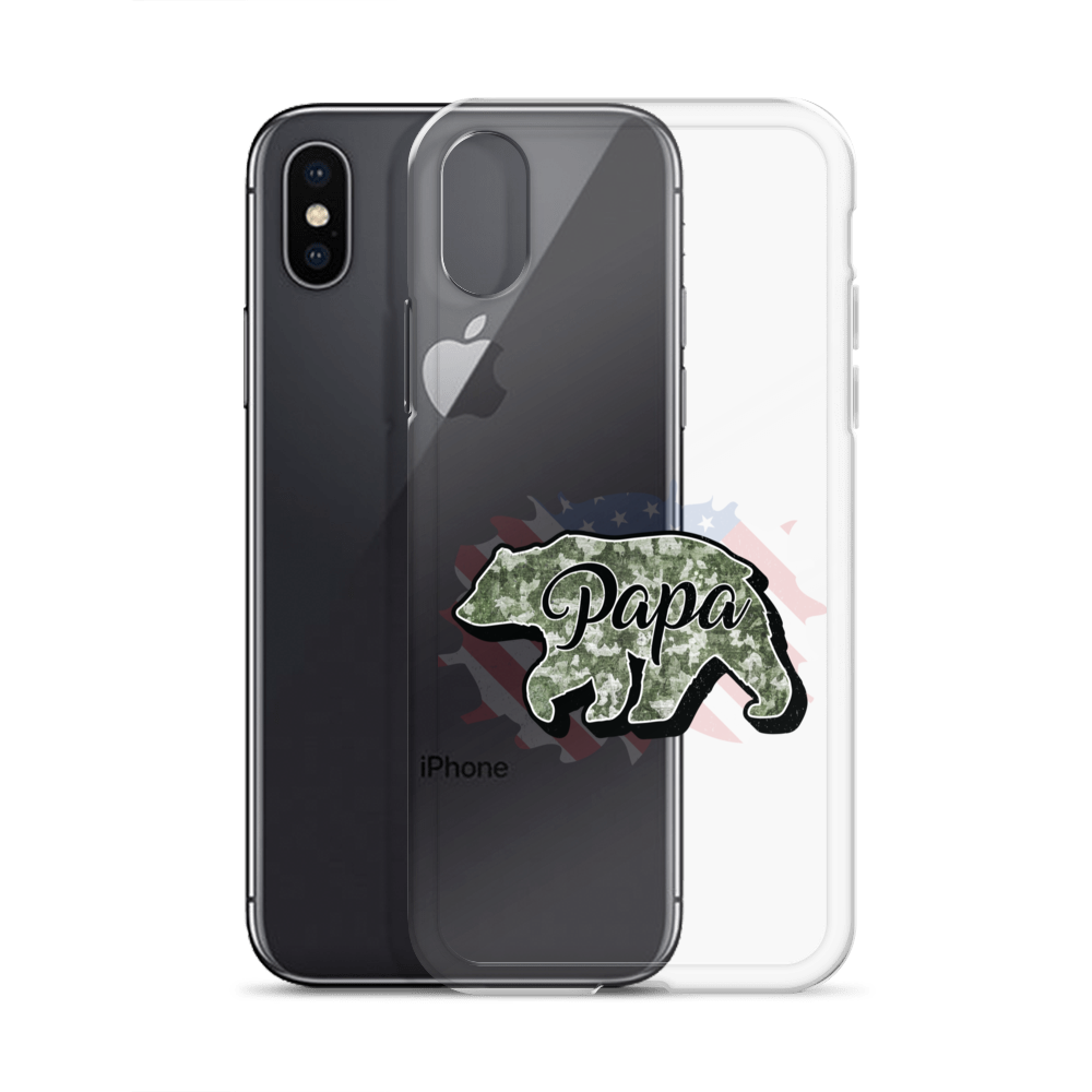 Bear Papa Clear Case for iPhone®