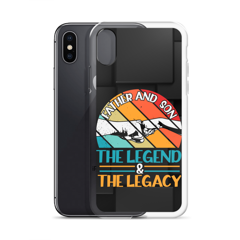 Father And Son The Legend And The Legacy Clear Case for iPhone®