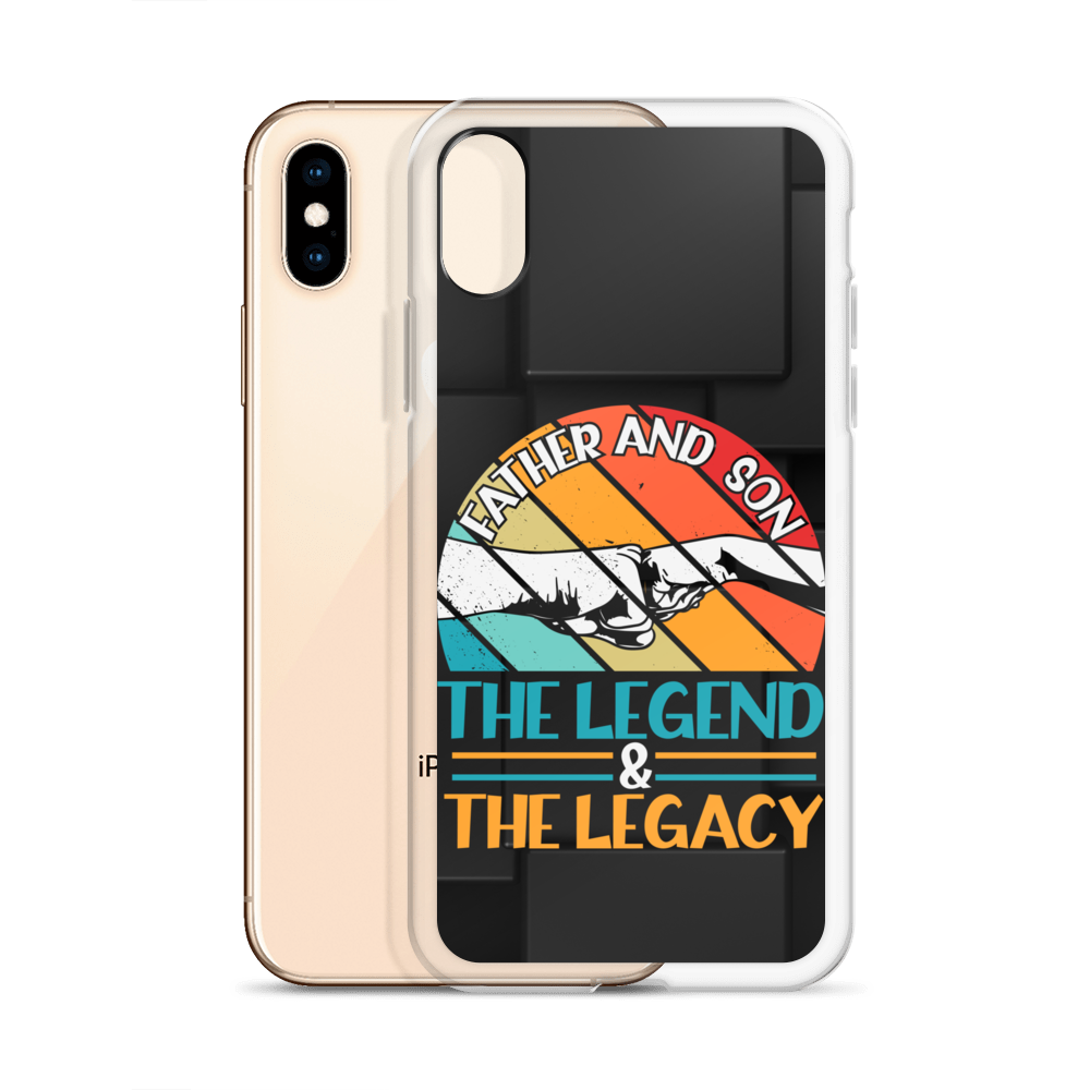 Father And Son The Legend And The Legacy Clear Case for iPhone®