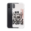 My Favorite People Call Me Papa Clear Case for iPhone®