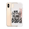 My Favorite People Call Me Papa Clear Case for iPhone®