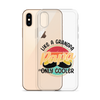 Papa Like A Grandpa Only Cooler Clear Case for iPhone®