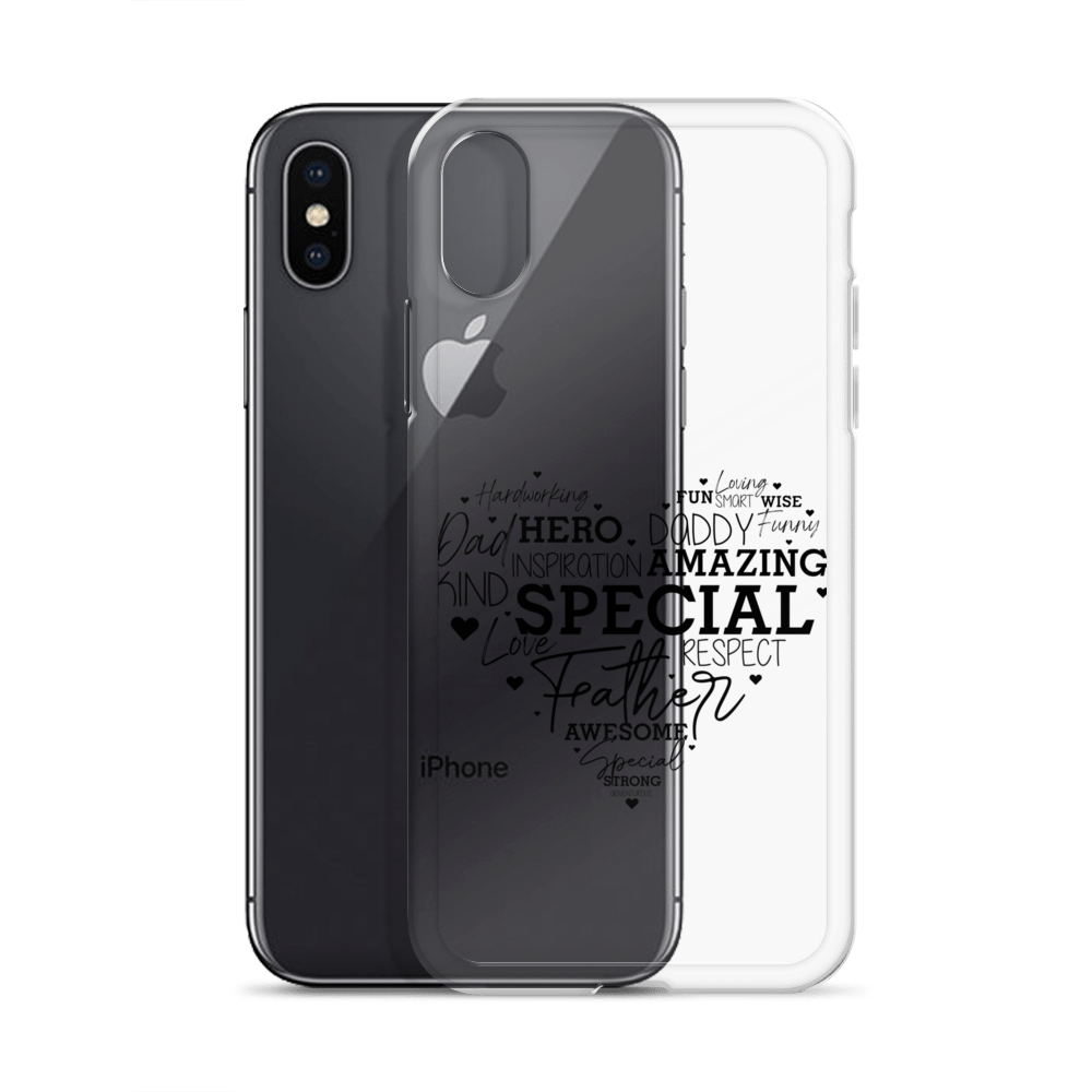 Father Special Hero Amazing Clear Case for iPhone®