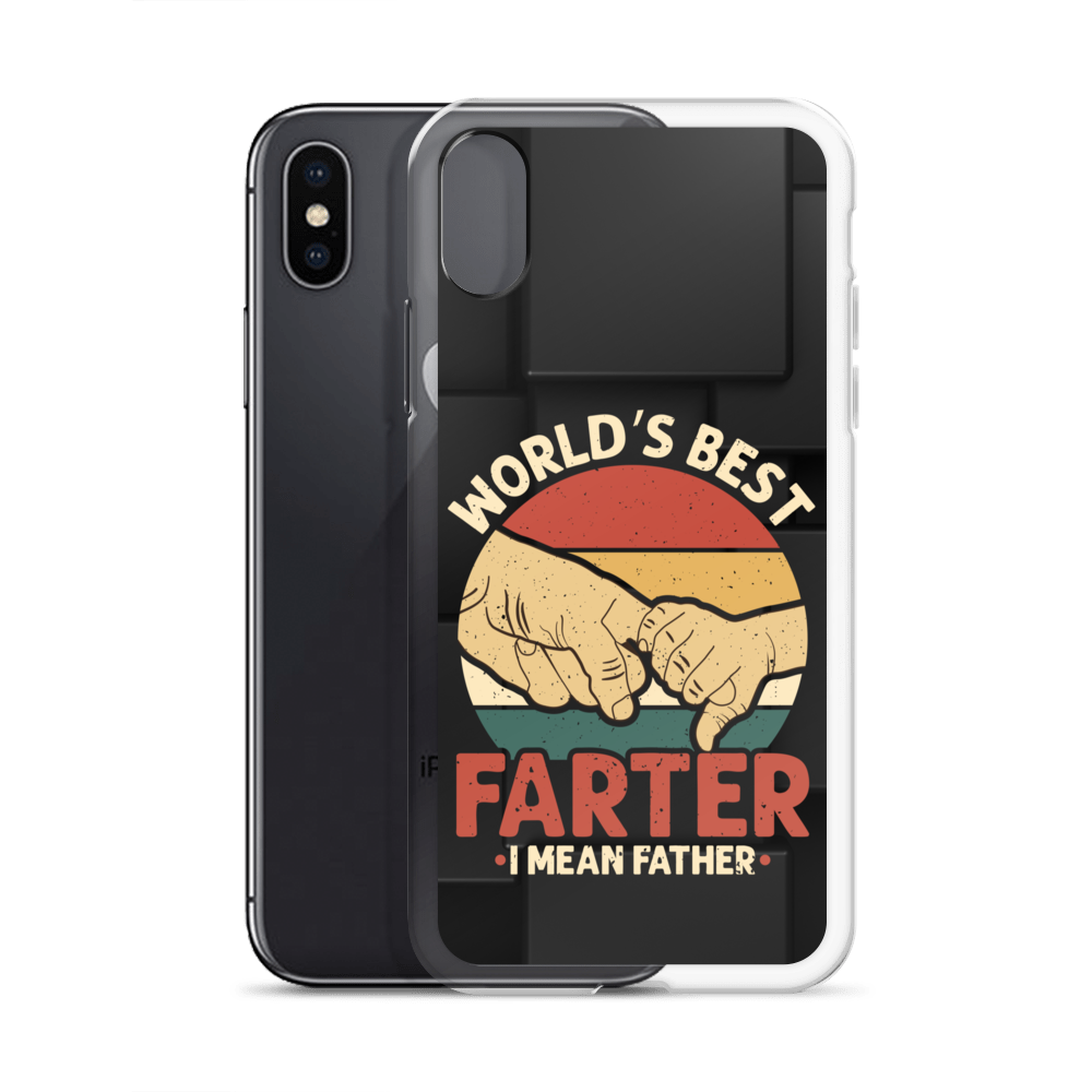 World's Best Fart I Mean Father Clear Case for iPhone®