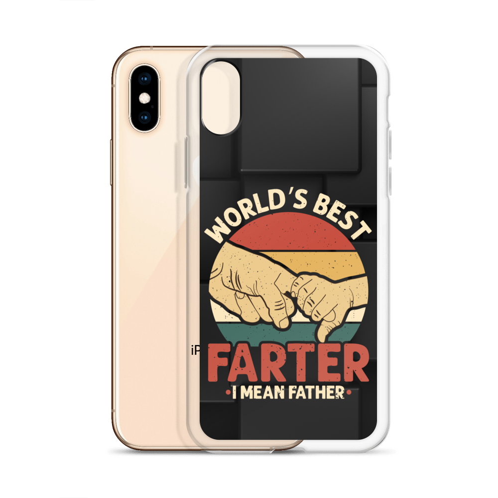 World's Best Fart I Mean Father Clear Case for iPhone®