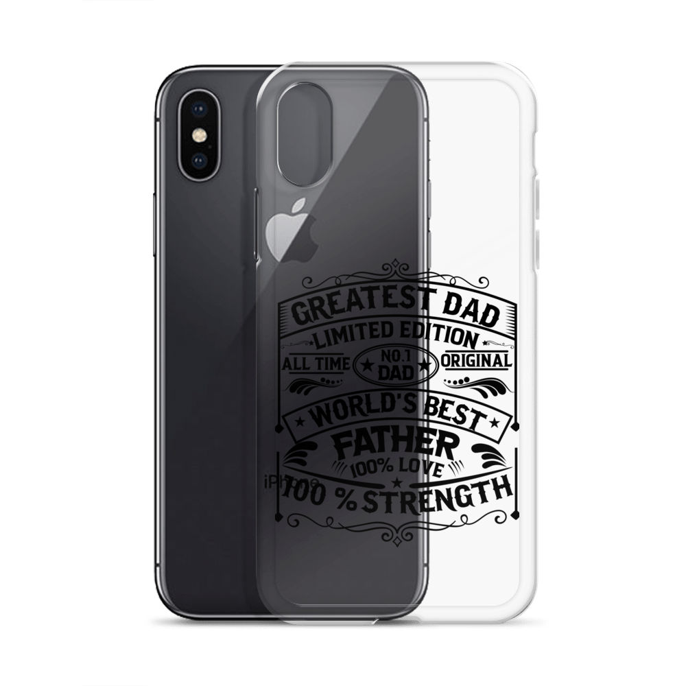 Greatest Dad Limited Edition All Time Clear Case for iPhone®