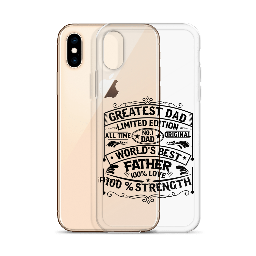 Greatest Dad Limited Edition All Time Clear Case for iPhone®