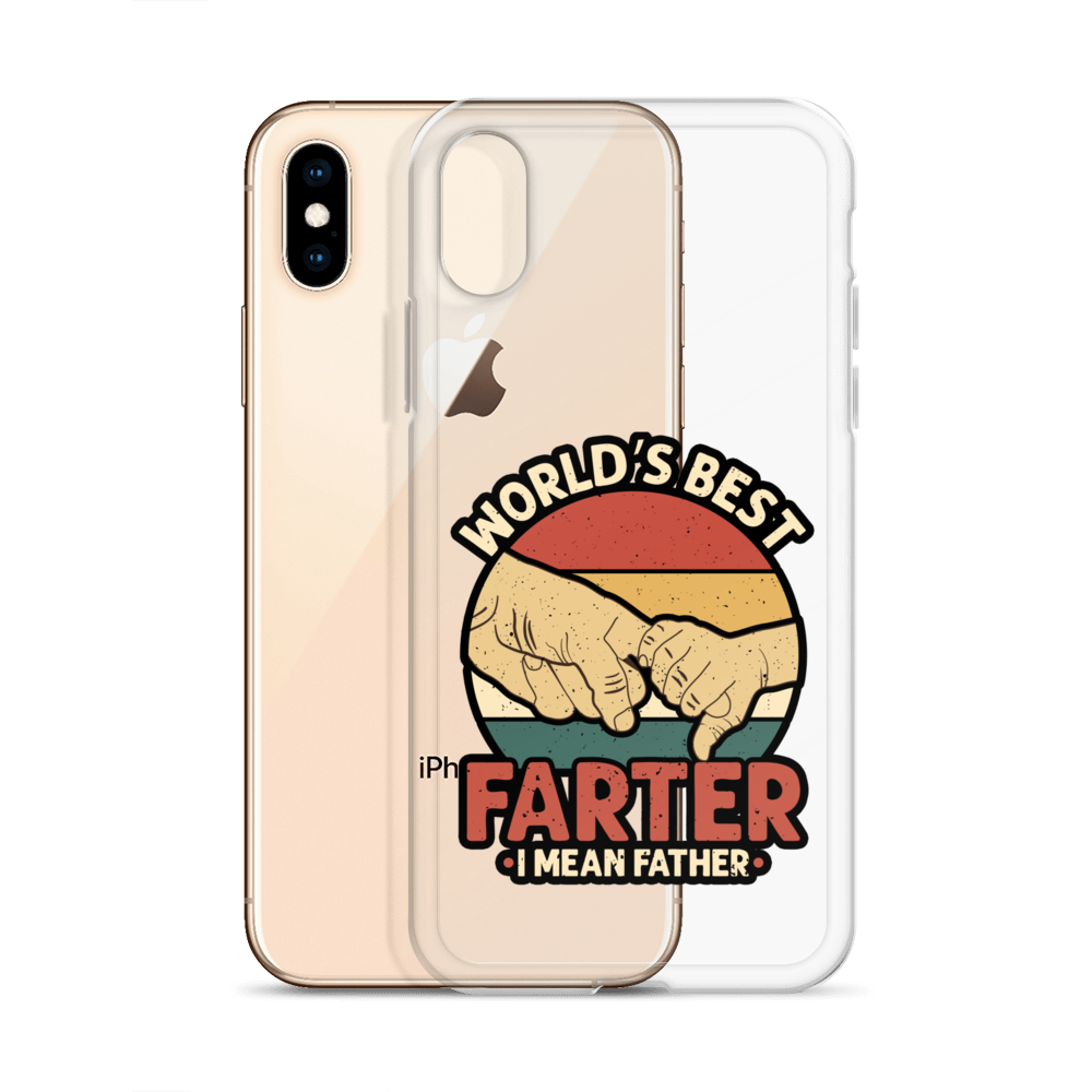 World's Best Farter I Mean Father Clear Case for iPhone®