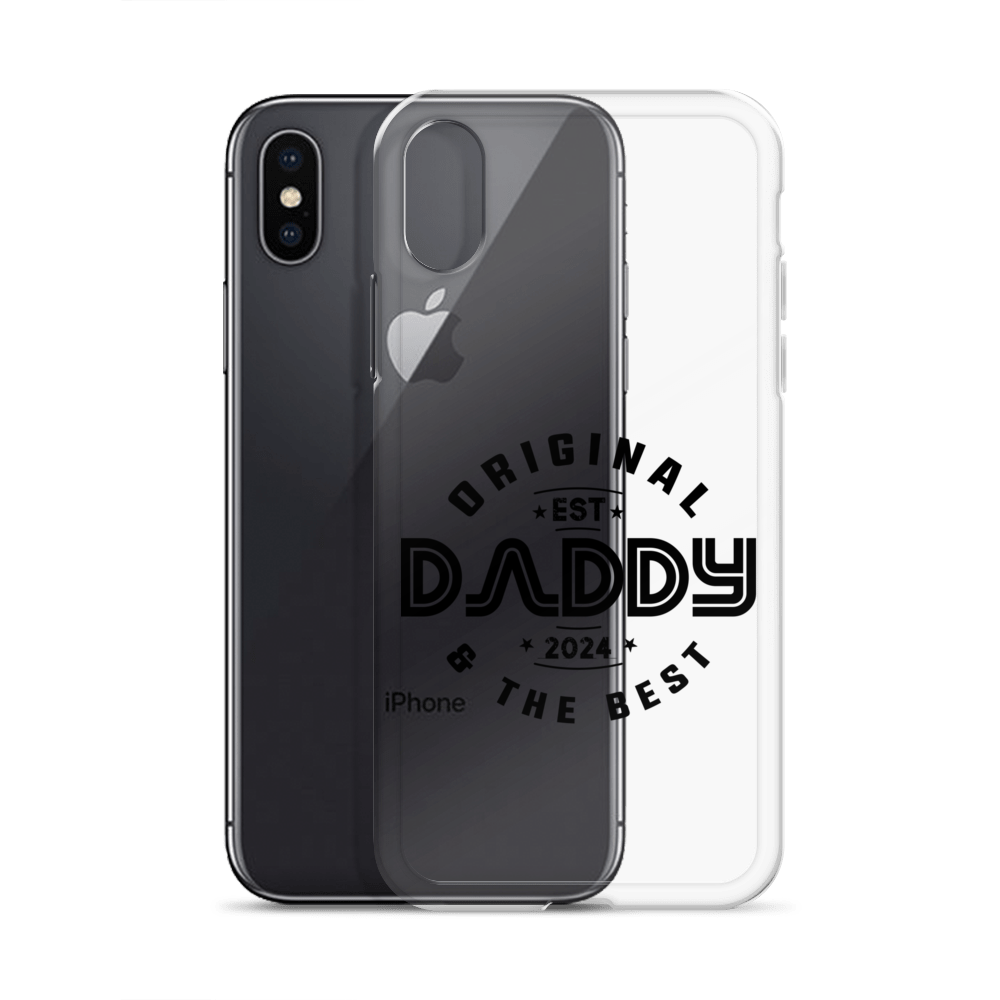 Original And The Best Daddy Establish 2024 Clear Case for iPhone®