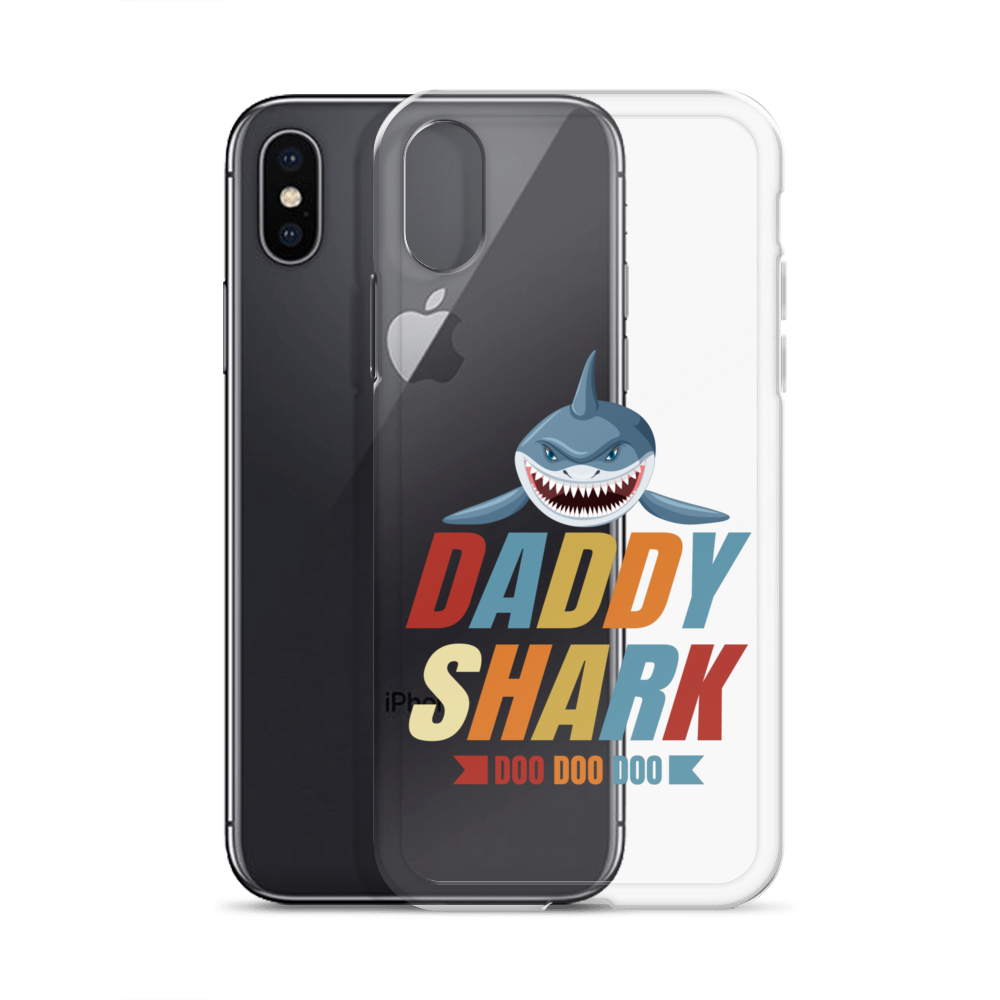 Daddy Shark Doo Doo Doo Clear Case for iPhone®