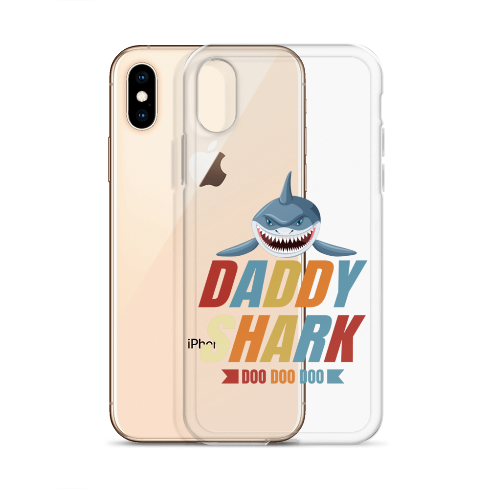 Daddy Shark Doo Doo Doo Clear Case for iPhone®