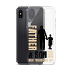 Father & Son Best Friends For Life Clear Case for iPhone®