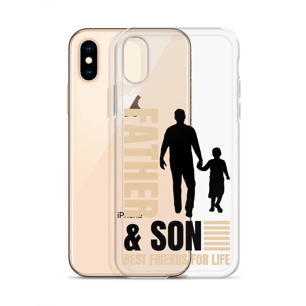 Father & Son Best Friends For Life Clear Case for iPhone®